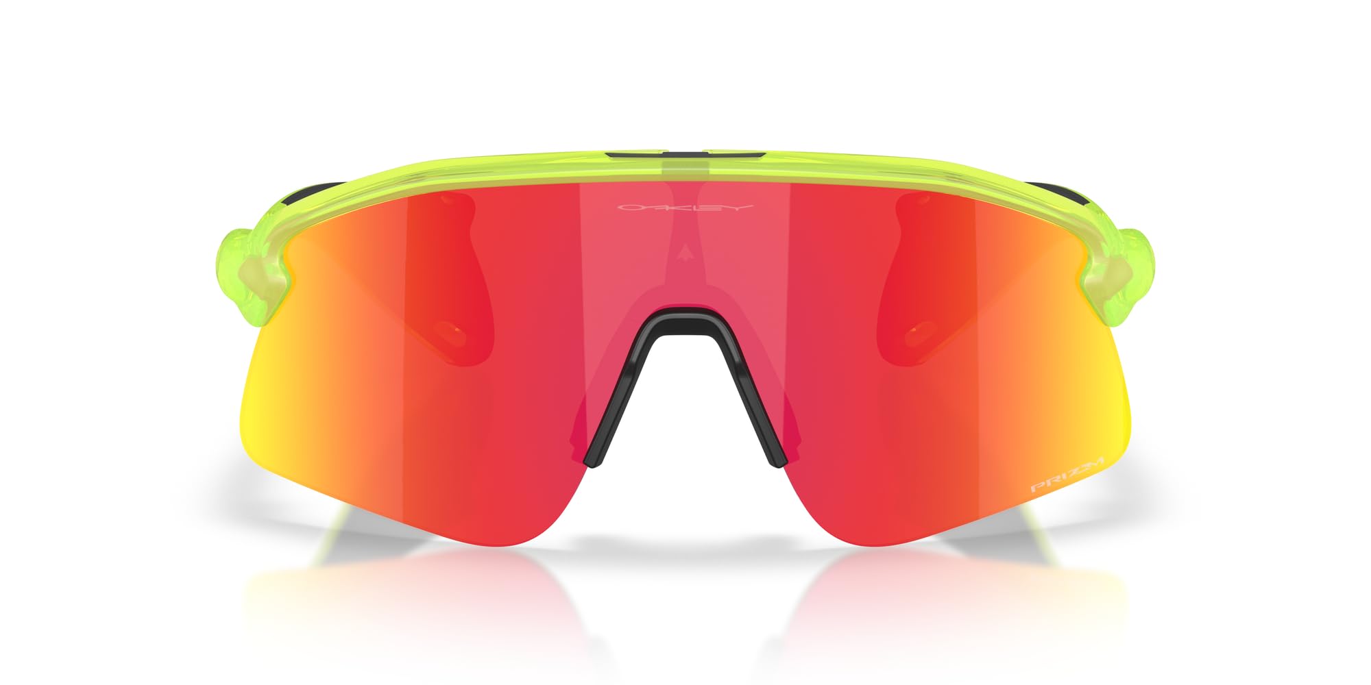 Oakley OO9518 Stunt Devil S Sunglasses, Matte Uranium/Prizm Ruby, 36 mm