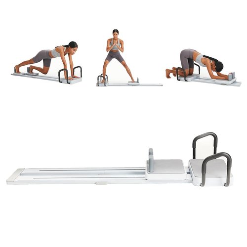 Fairgom Pilates Reformer, Multifunctional Pilates Equipment for Abs Workout and Leg Exercise, Ski Machine, Pilates Board for Home Gym Full Body Workout
