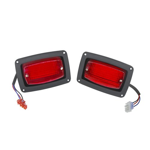 DIYOLFALL Golf Cart LED Tail Light Kit Fits Club Car 1982-Newer DS models with LED lights and has a 3 wire wiring plug 1017035
