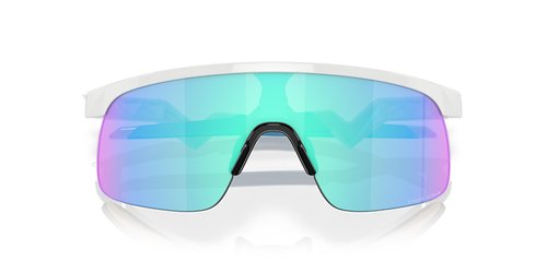 Oakley Unisex Kids Oj9010 Resistor Sunglasses, Polished White/Prizm Sapphire, 23 Mm US