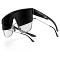Lamicall Polarized Fit Over Glasses Sunglasses - UV400 Protection for Men Women, Oversized Sun Glasses for Driving Cycling Golf Fishing
