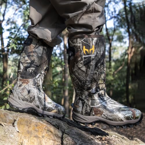 Hunthor Men's Waterproof Insulated Camo Hunting Boots - Next G2 Variation