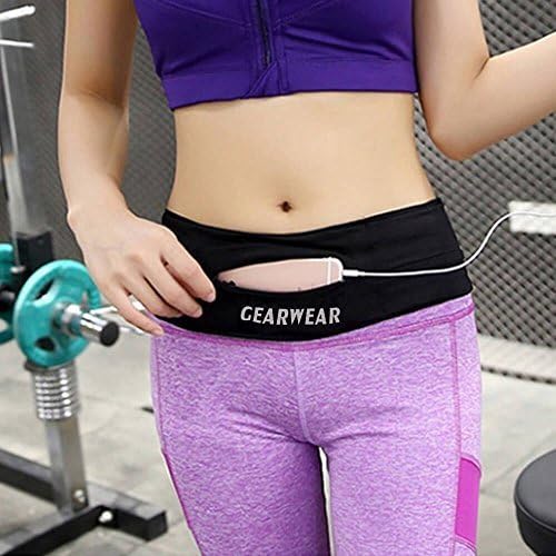 Skiennix Running Belt - Adjustable Fanny Pack for Men & Women | Secure Phone Storage, Comfortable Fit