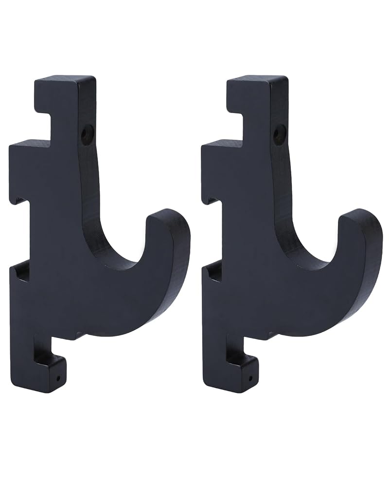 Variation of THIS listing: Wooden Sword Wall Mount, 2 Pack Heavy Duty Katana Saber Holder - 1 Set