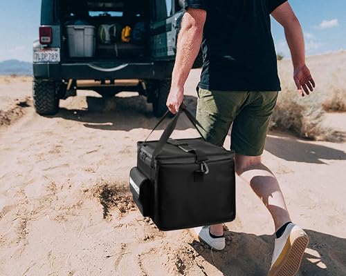 Large Insulated Cooler Bag for Food Delivery - 40.5 Quart Capacity