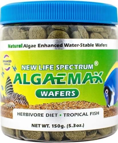 Algae Max Fish Food Wafers 150g Sinking Herbivore & Omnivore Fish Feed