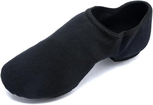 MSMAX Jazz Shoes for Women - Stretchy Canvas Dance Sneakers for Kids & Adults | Comfortable Fit
