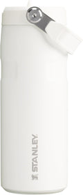 Stanley IceFlow Water Bottle 16 OZ - Insulated Stainless Steel with Built-In Straw | Lightweight & Leak-Resistant | Frost Color