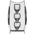 Football Throwing Target Net - 8 x 4 ft Practice Pass Accuracy Training - Black Variation