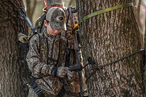 Hunter Safety System Lil’ Treestalker Youth Tree Stand Fall Protection Mossy Oak Bottomland 1 Size
