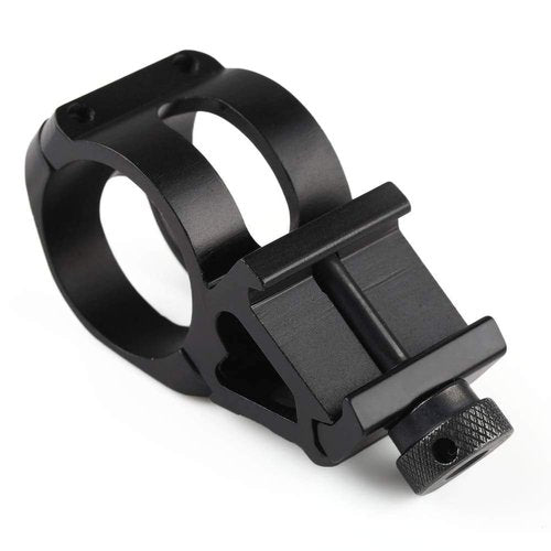 Ulightfire Tactical Offset Picatinny Rail Mount for Flashlight Ring Mount Scope Ring Mounts for 25.4mm Tube T2008