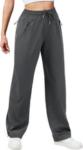 Skiennix Women's Athletic Hiking Pants - Lightweight, Quick-Dry, Water-Resistant | Elastic Waist & Zipper Pockets