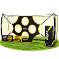 Apex Sports 12x6 FT Portable Soccer Goal with Precision Target - AP008
