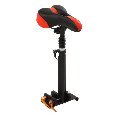 ZAWELIYO Foldable Adjustable Electric Scooter Seat Electric Scooter Seat Saddle Aluminum Alloy Replacement for Electric for M365, Foam Padded