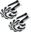 IDOU Beaded Jump Rope - Unbreakable Handles, Tangle-Free Rotation, Adjustable Length for Smooth Workouts