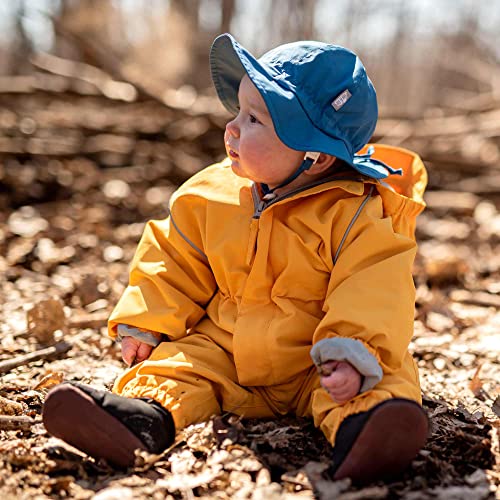 JAN & JUL Toddler Rain Play Suit Thin-Liner Yellow 2T Waterproof Outerwear