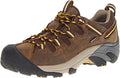 KEEN Men's Targhee 2 Low Waterproof Hiking Shoes - Cascade Brown / Golden Yellow, Size 10.5