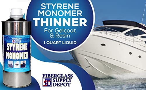 Styrene Monomer Thinner for Gelcoat and Polyester Resin - Pint