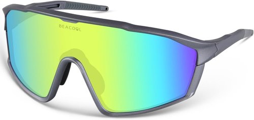 BEACOOL Polarized Sports Sunglasses - UV400 Protection | Lightweight TR90 Frame for Cycling, Fishing, Golf