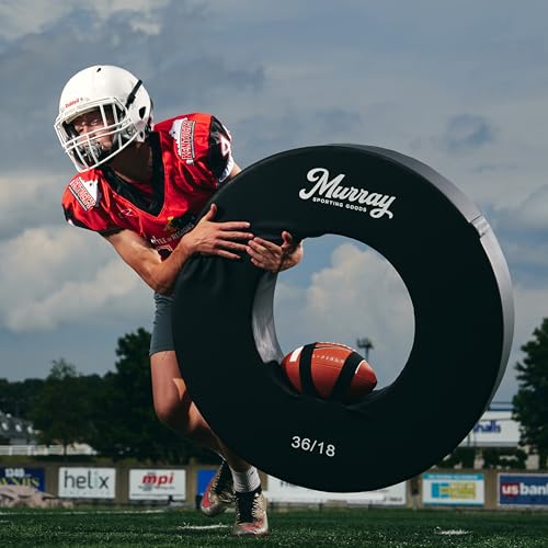 36 Inch Football Tackle Wheel - Heavy-Duty Tackle Ring for Practice Drills