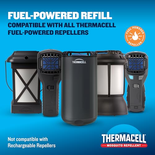 Thermacell 300-Hour Fuel-ZoneGuard Mosquito Repellent Refills Pack – Genuine, EPA-Registered, Scent-Free, for Outdoor Mosquito Protection