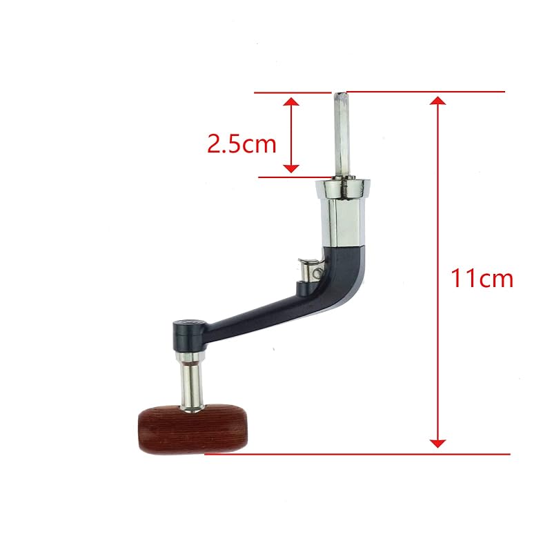 6 Pack Fishing Reel Handle for Spinning Reels 1000-4000 Series - Replacement Knob & Handle