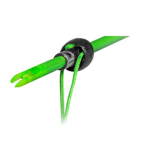 TRUGLO Bowfishing Slide Safety System for Arrow - Preventing Potential Accidents Includes 3 Nocks, 3 Arrow Slides & 3 Slide Stops