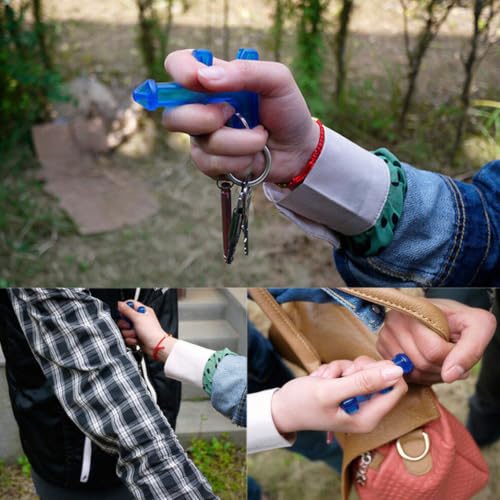 Survival Tactical Keychain Tool Set - Assorted 5 Pack for Outdoor Camping