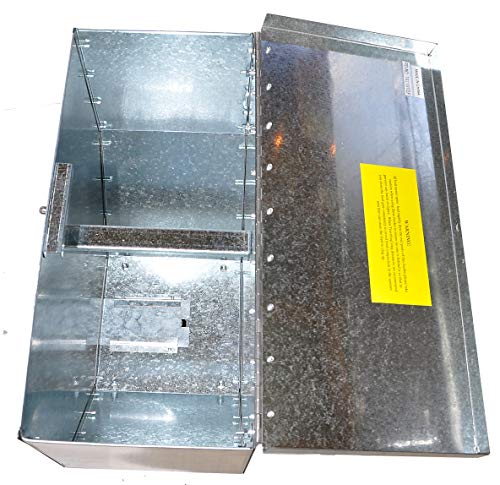 50lb Galvanized Steel Deer & Livestock Feeder for Truck ATV UTV