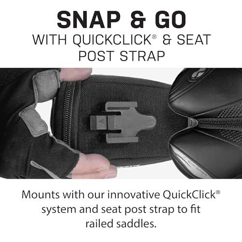 Topeak Aero Wedge Pack Medium Bike Seat Bag with QuickClick Mount