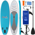 Inflatable Stand Up Paddle Board Blue 10' with Accessories - Stable & Portable
