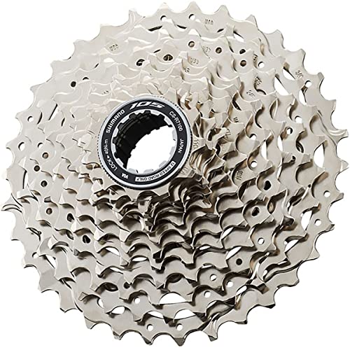 Shimano 105 R7100 12-Speed Cassette 11-34T Silver for Road Bikes