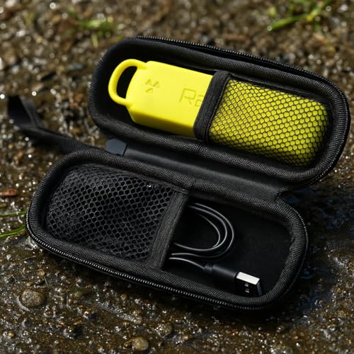 Yellow Hard Protective Case for Radiation Detector 102/103/103G with Wrist Loop & Carabiner