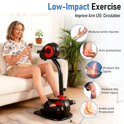 Elliptical Exercise Machine for Seniors & Rehab - Low-Impact Home Cardio