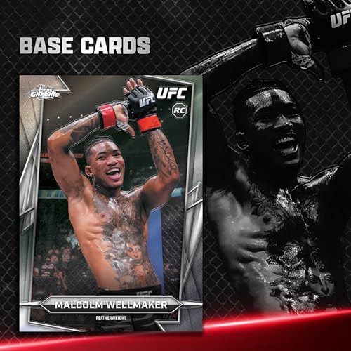 2026 Topps Chrome UFC Trading Card Mega Box Factory Sealed