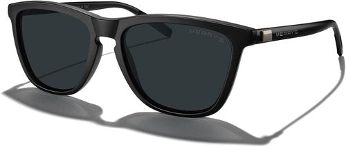 MERRY'S Polarized Sunglasses - Classic Retro Style for Men & Women | Durable Aluminum Legs
