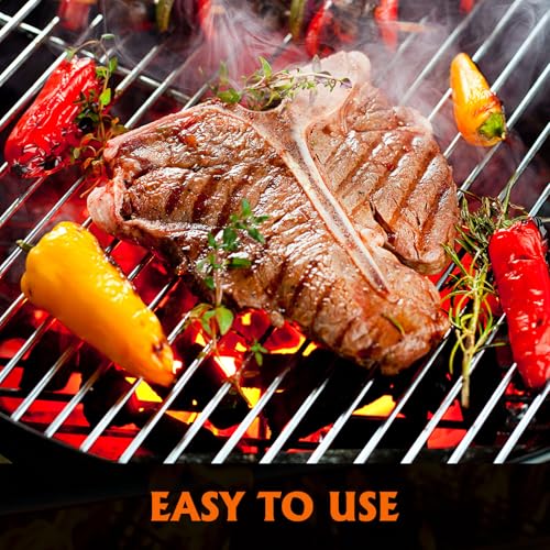 USKICH 500PCS Natural Fire Starters for Campfires, Fireplace, Grill & BBQ - Odorless, Weather-Resistant, Long Burn Time