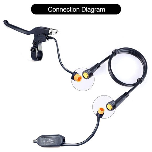 Electric Bike Extension Cable,3 Pin Male to Female Waterproof Motor Convert Extension Cable for Bafang Electric Bicycle Extension Cord Cable (Male to female)