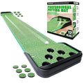 CHAMPKEY Indoor Golf Putting Green with Pong Game Lite Version - 9.9ft Practice & Social Fun