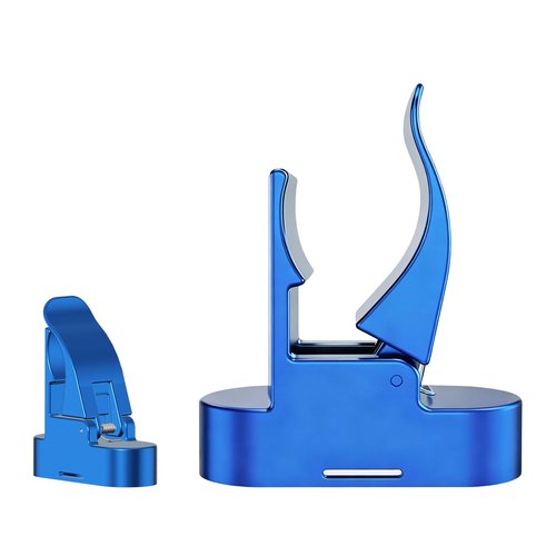 Tivora Magnetic Holder for Golf Cart - Blue, Fits 30-70 Ring, Golf Cart Holder with Strong Magnet, Secure Holder for Golf Cart and Outdoor Use