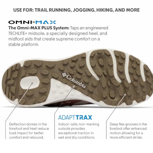 Columbia Women's Konos TRS Hiking Shoes - Soft Taupe / Sea Salt, Lightweight & Breathable