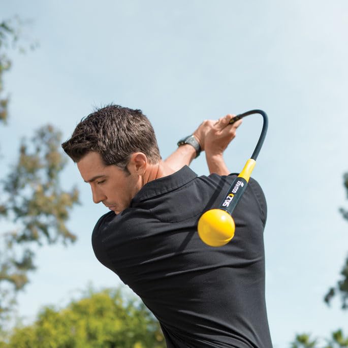 Gold Flex 48-Inch Golf Swing Trainer & Warm-Up Tool for Increasing Distance