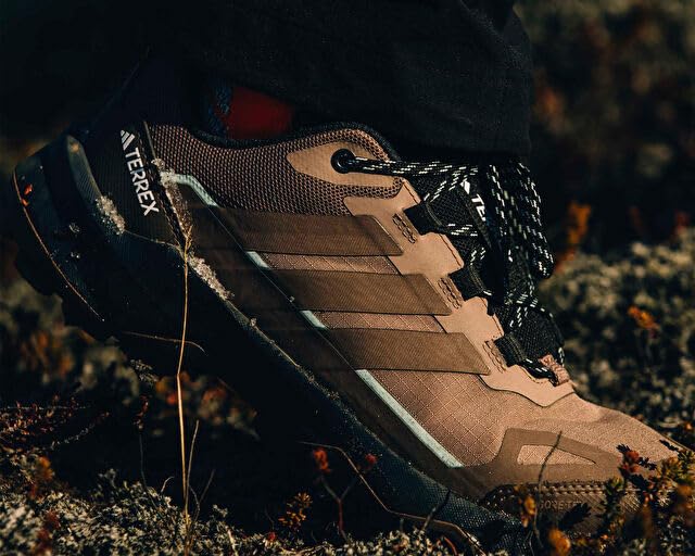adidas Terrex Skychaser AX5 GORE-TEX Hiking Shoes - Trace Brown / Size 10.5
