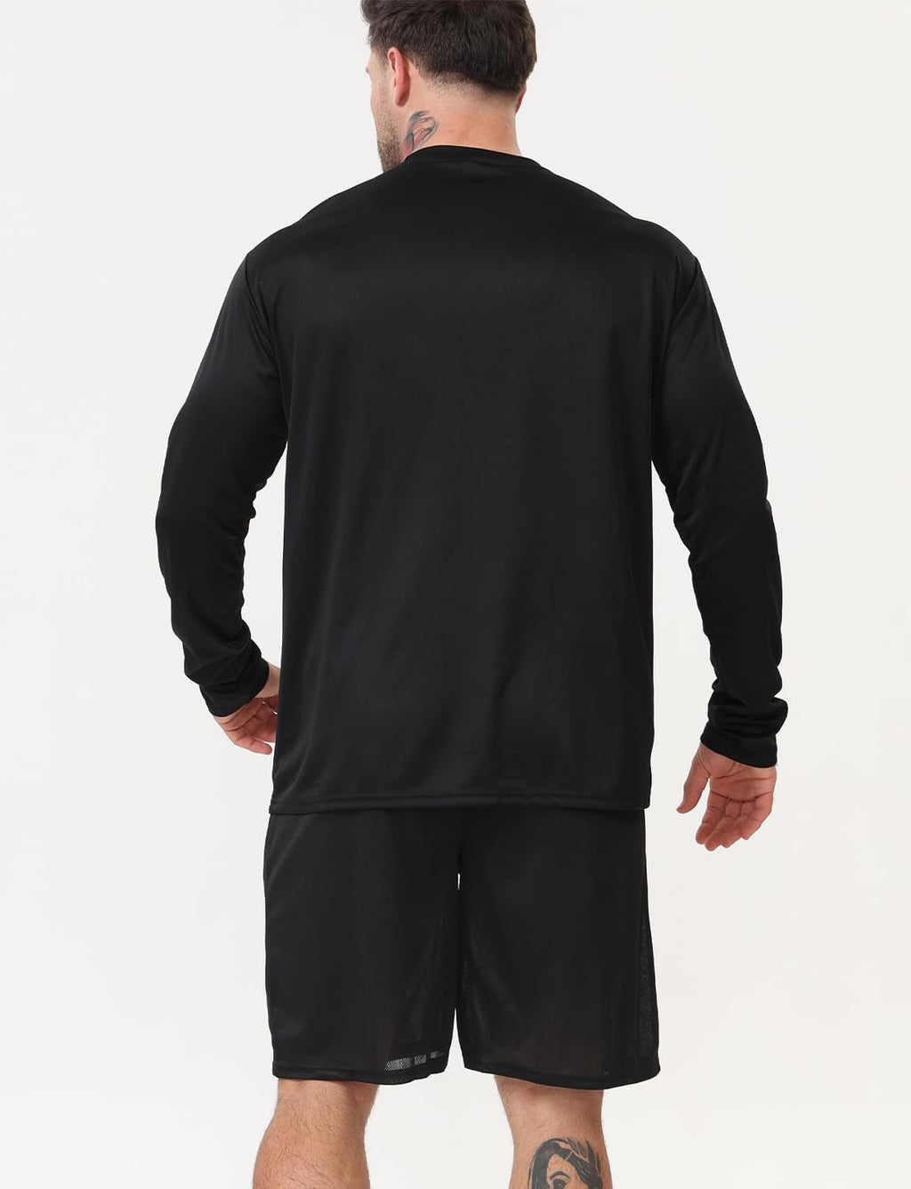 Skiennix Men's Long Sleeve Workout T-Shirts - Quick Dry, 10 Pack for Running & Fitness