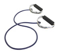Theraband 13080 Professional Latex Resistance Tubing with Handles for Physical Therapy, 50" Length, Black, Extra Heavy, Blue