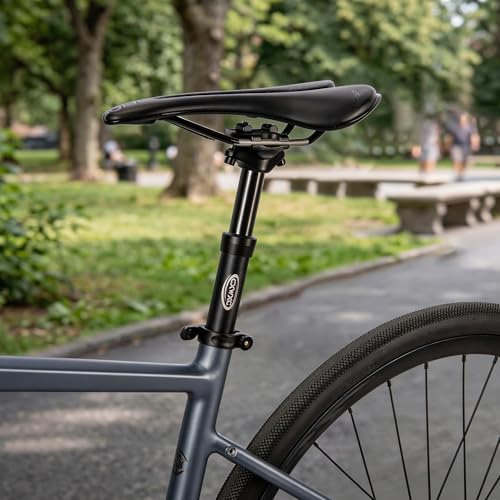 CXWXC Dropper Seat Post 27.2mm, 125mm Travel, Aluminum Mountain Bike Post