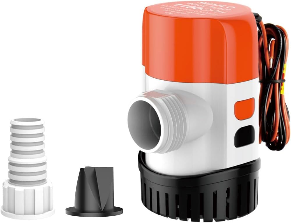 SEAFLO 12V 800 GPH Automatic Water Sensing Bilge Pump - Reliable Marine Drainage Solution
