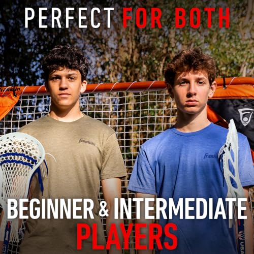 Youth Boys Lacrosse Stick - 36 Inch Junior Field Stick with Ready-to-Play Mesh, Lightweight Aluminum Shaft, and Textured Grip - Official USA Lacrosse Gear