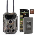 Meidase P300 Pro Trail Camera + 64GB SD Card, 64MP Photos 1296P HD Video, WiFi & Long Range