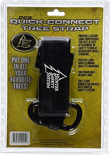 3 Pack Tree Climbing Safety Straps - Heavy-Duty Hunting Gear & Quick-Connect Tree Tether